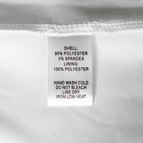 LULUS White Gal About Town Open Back Sleeveless Skater Dress - Size Medium - NWT - Picture 14 of 16